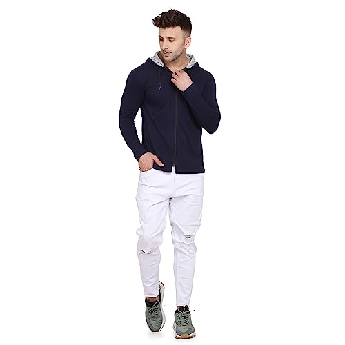 Image of Geum Men's Hooded Neck Full Sleeves T-Shirt