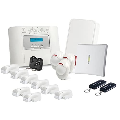 Visonic - POWERMASTER KIT9 - Alarma de casa inalámbrica NF A2P PowerMaster 30 - Kit 9 Cover
