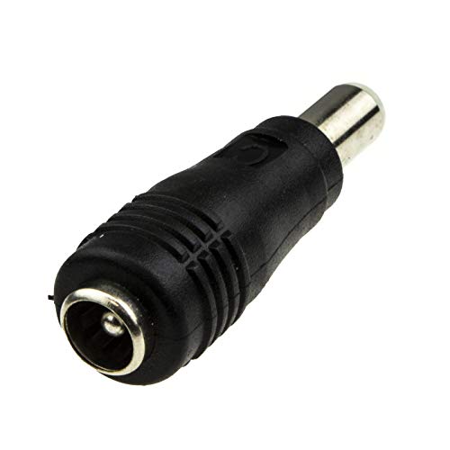 kenable CCTV 5.5mm x 2.1mm Female Socket to 2.5mm Male Plug DC Power Adapter Converter