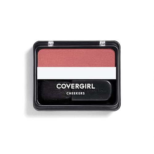 COVERGIRL Cheekers Blendable Powder Blush Rock 'n Rose, .12 oz (packaging may vary)