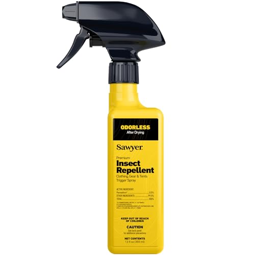 Sawyer Products SP649 Premium Permethrin Clothing Insect Repellent Trigger Spray 12-Ounce