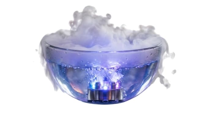 Image of MIST MAKER 12 LED Industrial Incubator Humidifier Ultrasonic Mist Maker Fogger Water Fountain Pond Atomizer (auto Mist 1 pcs) MIST HEAVY METAL SILVER