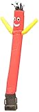 LookOurWay Air Dancers Inflatable Tube Man Complete Set with 1/4 HP Blower, 6-Feet, Red/Yellow