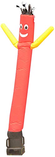 LookOurWay Air Dancers Inflatable Tube Man Complete Set with 1/4 HP Blower, 6-Feet, Red/Yellow