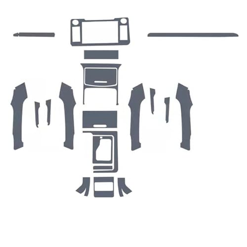 Film PPF pour Toyota Prado 2018-2023 | Protection d'intérieur voiture en TPU