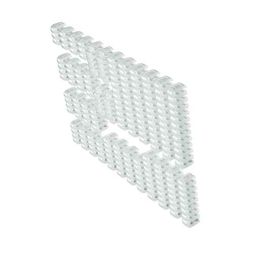 Set di pettini acrilici multiuso da 34 pezzi per instradamento ordinato del cavo di alimentazione schede madri a 24 pin GPU 8 pin per organizzare il cavo in PVC pettini