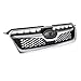 MUTUSAISI Front Bumper Upper Grille Chrome Grill Compatible with 2012-2016 Subaru Impreza/ 2013-2015 XV Crosstrek/ 2016 2017 Crosstrek