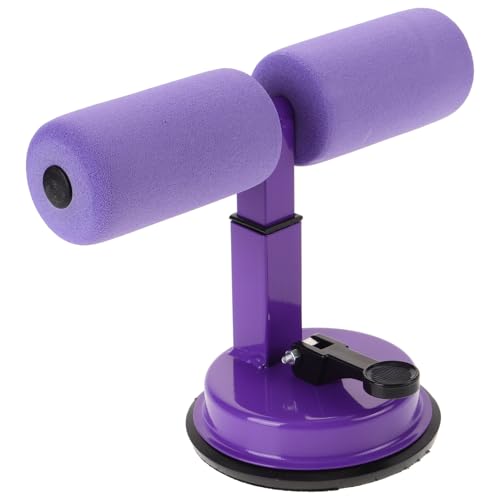 Cabilock Sit Up Bar mit Saugnapf für Bauchmuskeltraining Verstellbares Fitnessgerät für Effektive Crunch-hilfe Tragbarer Trainer für Hause