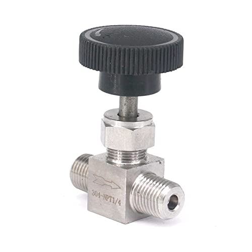 10mm Hose Barb x M10x1 Male Thread Angle Brass Needle Valve Regulating Valve for Water Oil Air