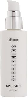 BPerfect Skin Studio Hydrosheer Skin Glaze SPF 50 Face Serum with Niacinamide, Panthenol & Hyaluronic Acid, Lightweight Daily Sunscreen Primer, Fragrance-Free, 50ml