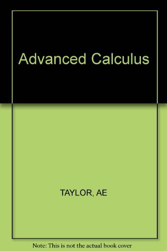 Advanced Calculus, 2nd Edition 0471005878 Book Cover
