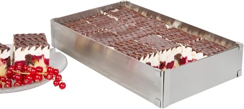 wenco Tortenring 8cm eckig