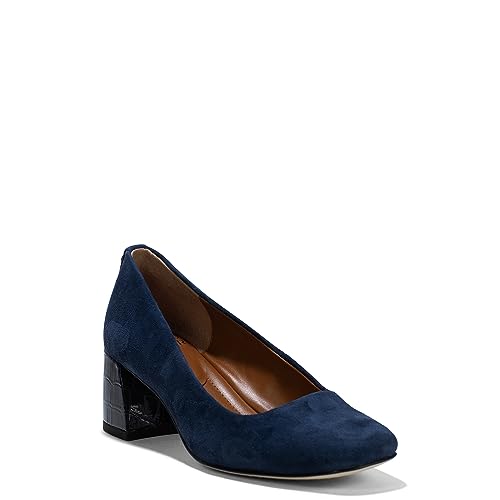 Image of Donald Pliner Women's Aquarius 2 inch Block Heels, Square Closed Toe Chunky Heels for All Day Wear