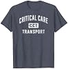 Camiseta de equipo de enfermería de transporte crítico CCT 5