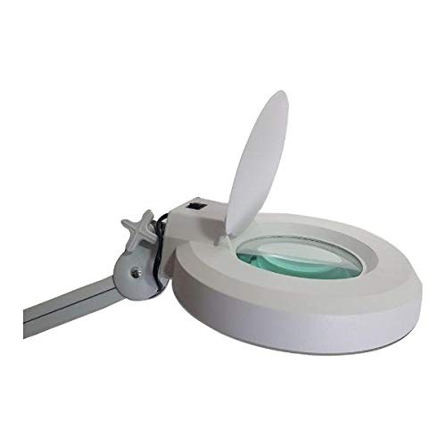 Luminária Lupa LED Para Mesa 10x Profissional Estética Bivolt