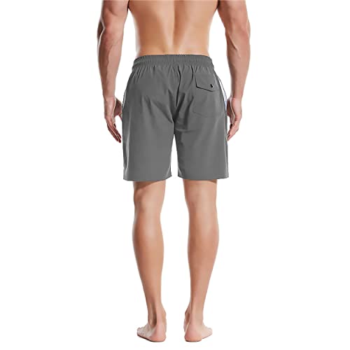 Alidamo Men's Swim Trunks Board Shorts for Men Quick Dry Beach Swimwear with Pockets4