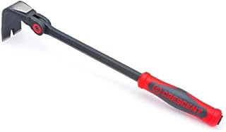 Crescent DB18X 18-Inch/45 cm Indexing Flat Pry bar with Durable Two-Tone Grip Provides Comfort, Control, and Slip Prevention