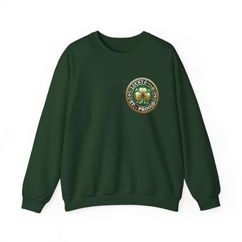 Sweat-shirt Saint-Patrick confortable pour vos soirées pub et moments détente
