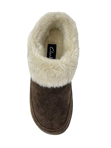 Clarks Women's, Faux Fur Lined Slipper Clog3
