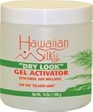 Hawaiian Silky Dry Look Gel Activator 16 oz. (Pack of 6)