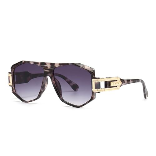 Lunettes de soleil pour hommes vintage grand format pour la conduite