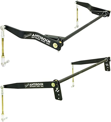 New Rockjock Antirock Front & Rear Sway Bar Kit,Compatible With 07-18 Jeep Wrangler Jk 2-Door 2007 2008 2009 2010 2011 2012 2013 2014 2015 2016 2017 2018 #TOP14