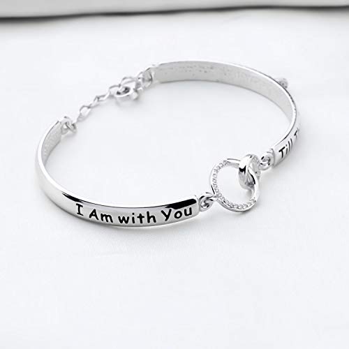 PLITI I Am with You Till The End of The Line Bracelet BFF Friendship Gift Couple Wedding Jewelry for Wife Girlfriend4