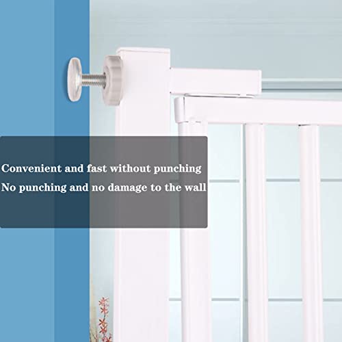 Gate de pet 80cm : empêchez votre chiot de monter l'escalier - 3