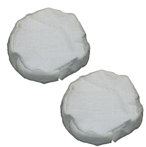 Image of Replacement For Compatible With Ryobi 2 Pack Of Genuine OEM Replacement Terry Cloth Bonnets, 019011001011-2PK