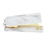 PartyKindom Goldener Schreibtisch Heftgerät Leicht Handhefter Bürobedarf Home Accessory für...