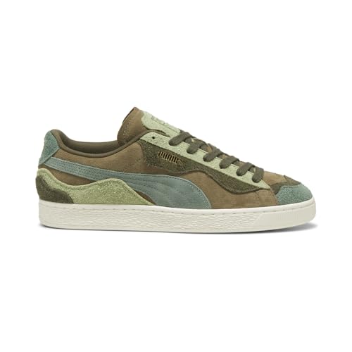 PUMA Mens Suede Trippy Lace Up Sneakers Shoes Casual - Green - Size 5 M