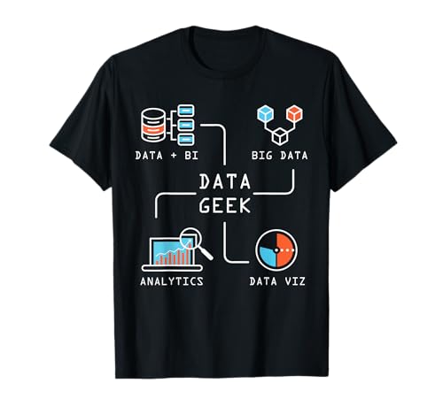 Data Geek Information Analyst Gift Idea Software Data T-Shirt