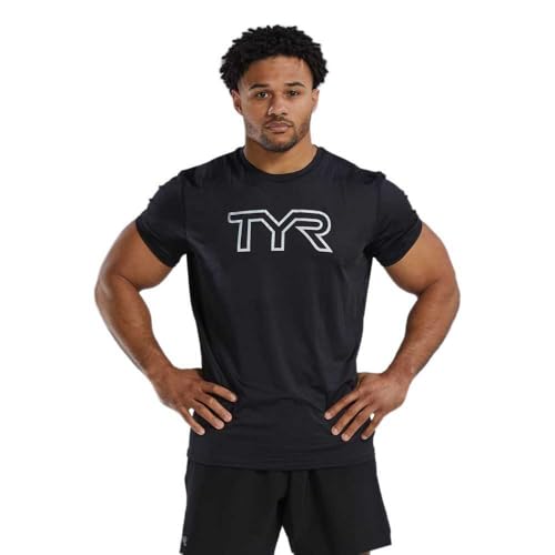 T-Shirt à Manches Courtes Homme TYR Airtec : Haut de Sport Respirant pour Fitness