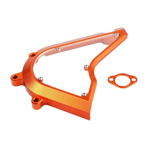 Protection de chaîne et cache-pignon orange pour 250 et 390 Adventure 2013-2023