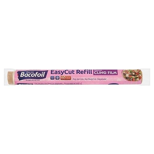 Bacofoil Easycut Cling Film Refill, 60m