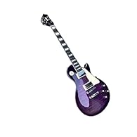 This DIY guitar kit features a solid mahogany body, delivering deep sustain and a long-lasting tone. Experience comfortable play and performance; this kit is designed for high-intensity playing and a professional tone. This guitar boasts a rich bass,...