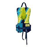 Hyperlite Indy CGA Kids Wakeboard Vest Yellow/Blue Toddler (