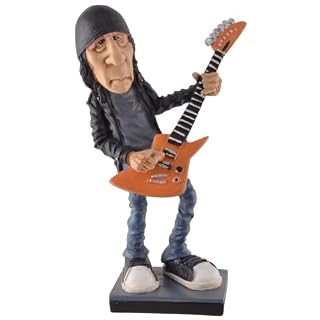 VOGLER Joh. Vogler GmbH Funny Life Rockstar Phil, du groupe le plus fort du monde, Born to Lose, en direct to Win, en pierre artificielle, peinte à la main, collection Warren Stratford – Image 2