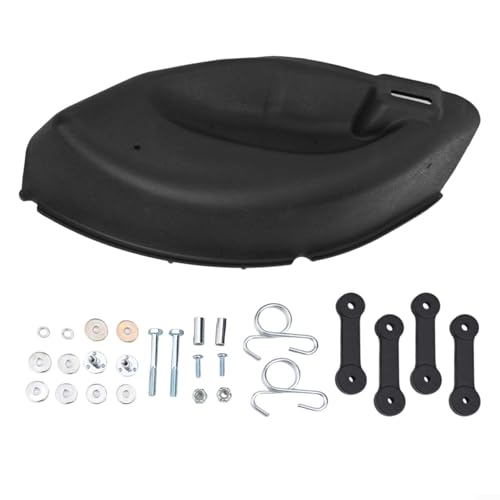 Deflector de mantillo para tractores de césped para un jardín limpio sin esfuerzo 5