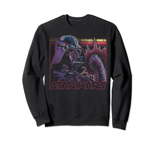 Sweatshirt Star Wars Vader Fist of Doom vêtement coton manches longues col rond