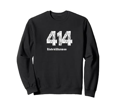 414 - Made In Milwaukee Distressed Vintage Sweatshirt