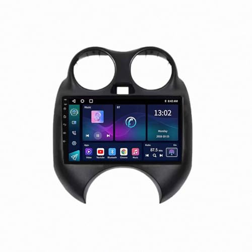Radio de coche para Nissan March Micra 2010-2015 con Carplay y pantalla HD