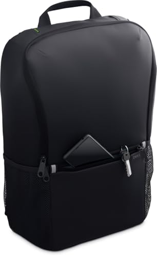 Dell EcoLoop CP3724 Laptop Backpack |Water-Resistant Recycled Polyester | Lightweight Design, Padded Compartment, Anti-Scratch Lining & Comfortable Shoulder Straps view 2
