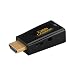 HDMI to VGA Adapter CableCreation Gold Plated HDMI HDTV to VGA with Audio Converter Male to Female Support 1080P Black