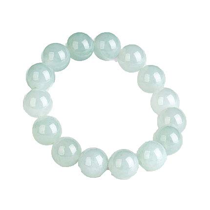 Bracelet en jade birman naturel WBYSFR perles cargo contre le stress des bijoux fragiles