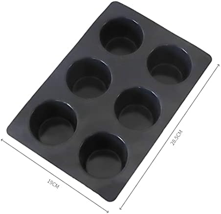 BUYIT Muffin Silicone Moulds 2-Pack Set Silicone Muffin Trays with Reusable Icing Bag Non-BPA Silicone Muffin Cases Extra-Deep Silicone Baking Moulds for Yorkshire Puddings, Cupcakes