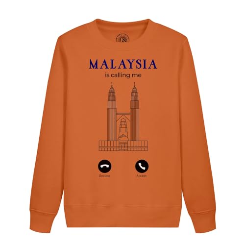 Sweatshirt enfant Malaysia is calling me idéal pour l'école et les vacances
