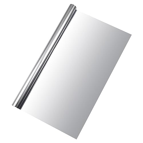 Vinilo protector ventana privacidad 50x200 cm plata miniatura 1
