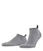 FALKE Unisex Sneakersocken Cool Kick Sneaker U Sn weich atmungsaktiv schnelltrocknend kurz einfarbig 1 Paar, Grau Light Grey Melange 3775, 42-43