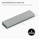 Hawerk Schleifstein Set - 240er und 1000er Körnung - Schleifstein für Messer Schärfen - Wetzstein Abziehstein - Messer Schleifen - Wetzstein für Messer - Sharpening Stone